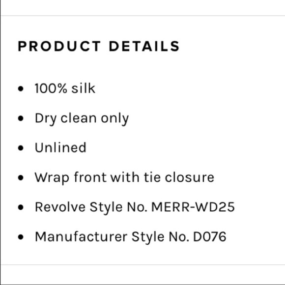 Merritt Charles 100% Silk Gown XS - Picture 5 of 5